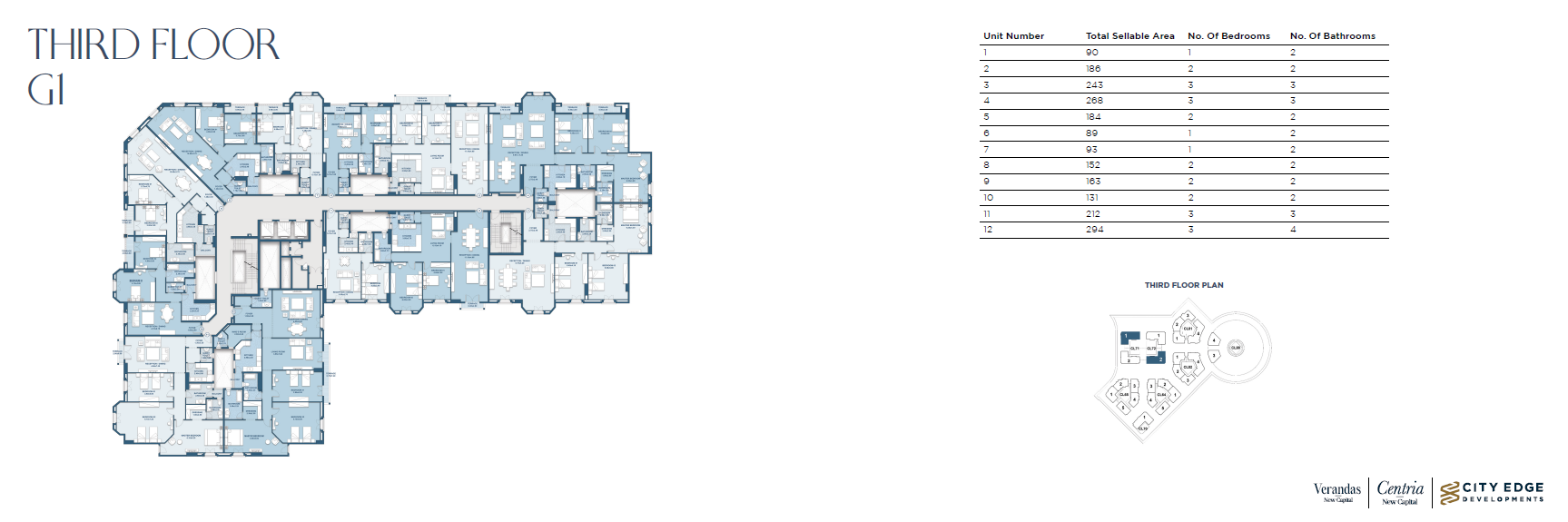 Floor Plan - كمبوند نيو جاردن سيتي العاصمة الإدارية الجديدة سيتي ايدج للتطوير العقاري - New Garden City New Capital Compound