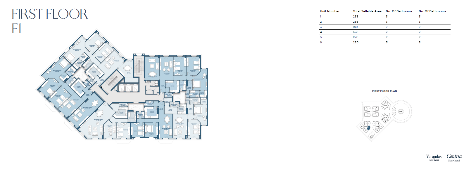 Floor Plan - New Garden City New Capital Compound City Edge Real Estate