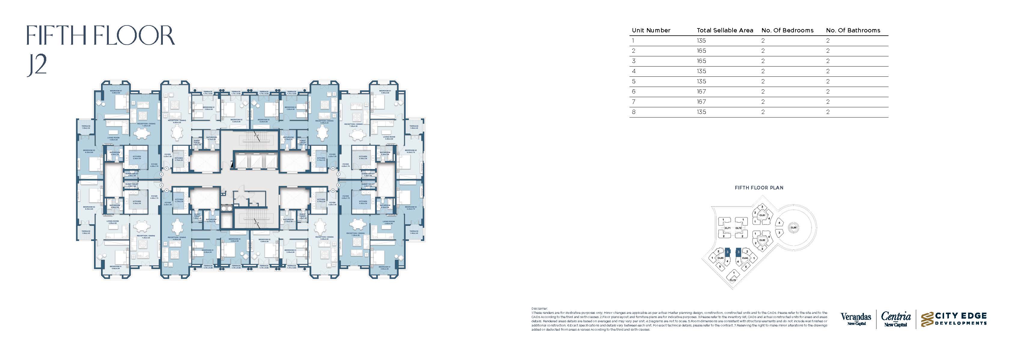 Floor Plan - New Garden City New Capital Compound City Edge Real Estate