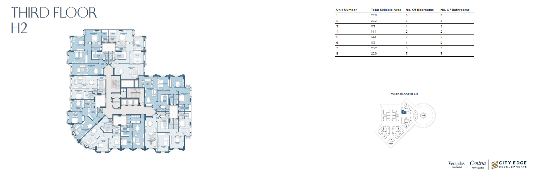 Floor Plan - New Garden City New Capital Compound City Edge Real Estate
