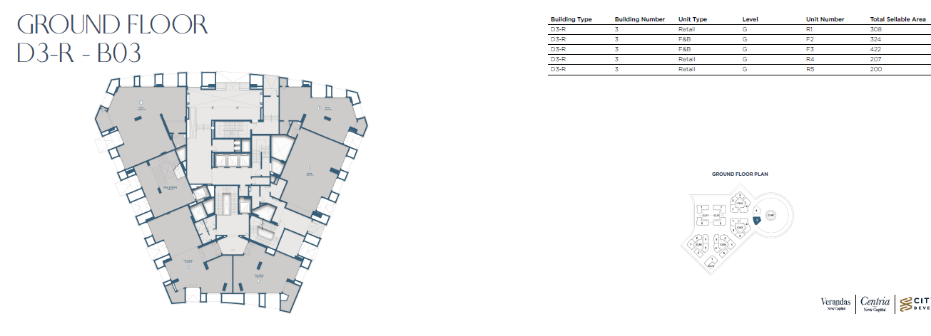 Floor Plan - New Garden City New Capital Compound City Edge Real Estate