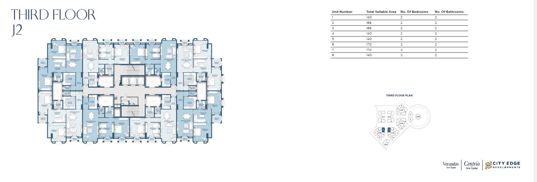 Floor Plan - New Garden City New Capital Compound City Edge Real Estate