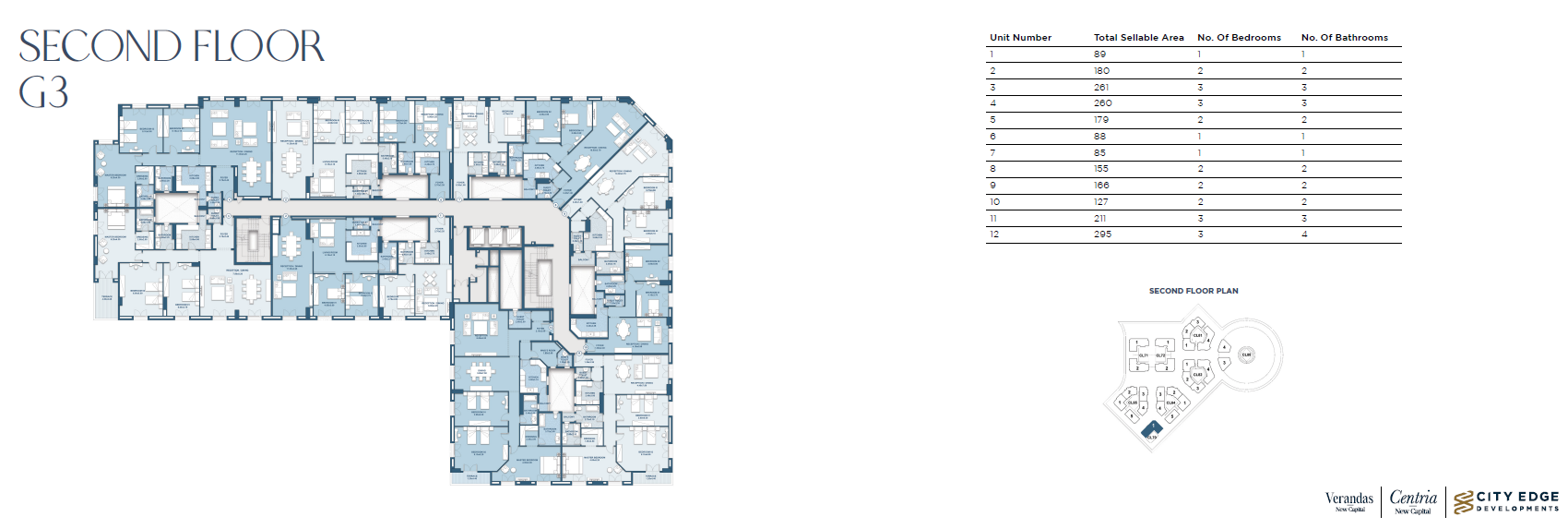 Floor Plan - New Garden City New Capital Compound City Edge Real Estate