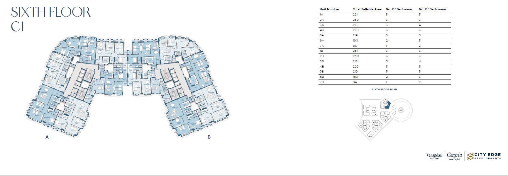 Floor Plan - كمبوند نيو جاردن سيتي العاصمة الإدارية الجديدة سيتي ايدج للتطوير العقاري - New Garden City New Capital Compound