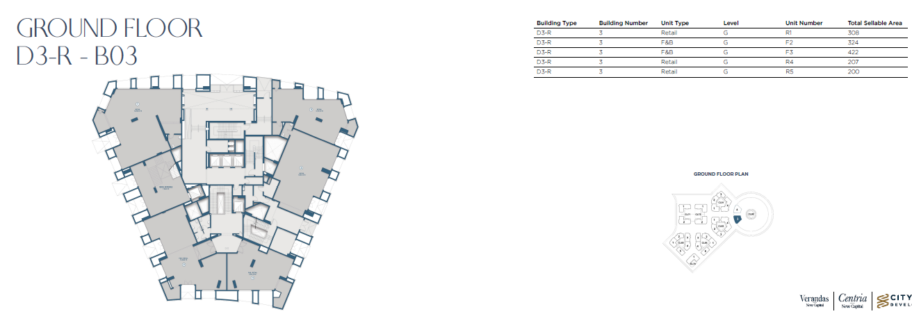 Floor Plan - New Garden City New Capital Compound City Edge Real Estate
