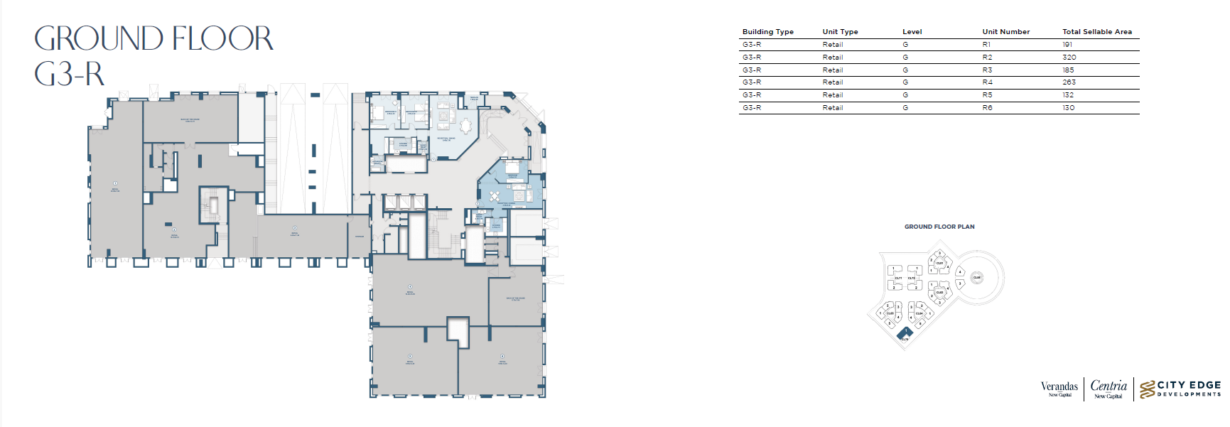 Floor Plan - New Garden City New Capital Compound City Edge Real Estate