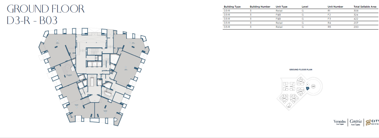 Floor Plan - New Garden City New Capital Compound City Edge Real Estate