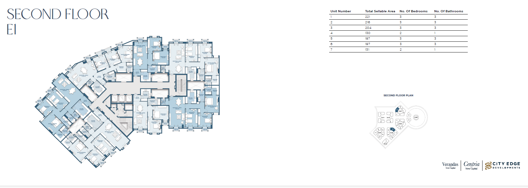 Floor Plan - New Garden City New Capital Compound City Edge Real Estate