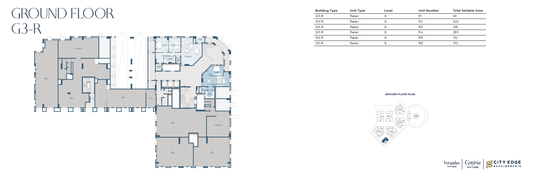 Floor Plan - New Garden City New Capital Compound City Edge Real Estate