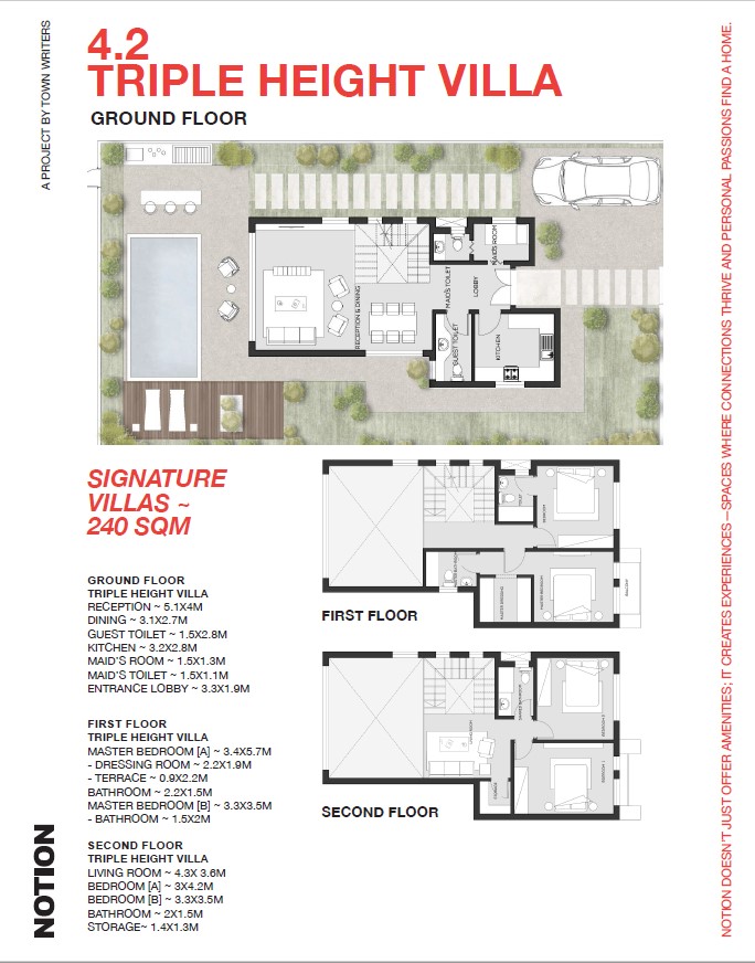 Floor Plan - Notion New Cairo Compound Town Writers