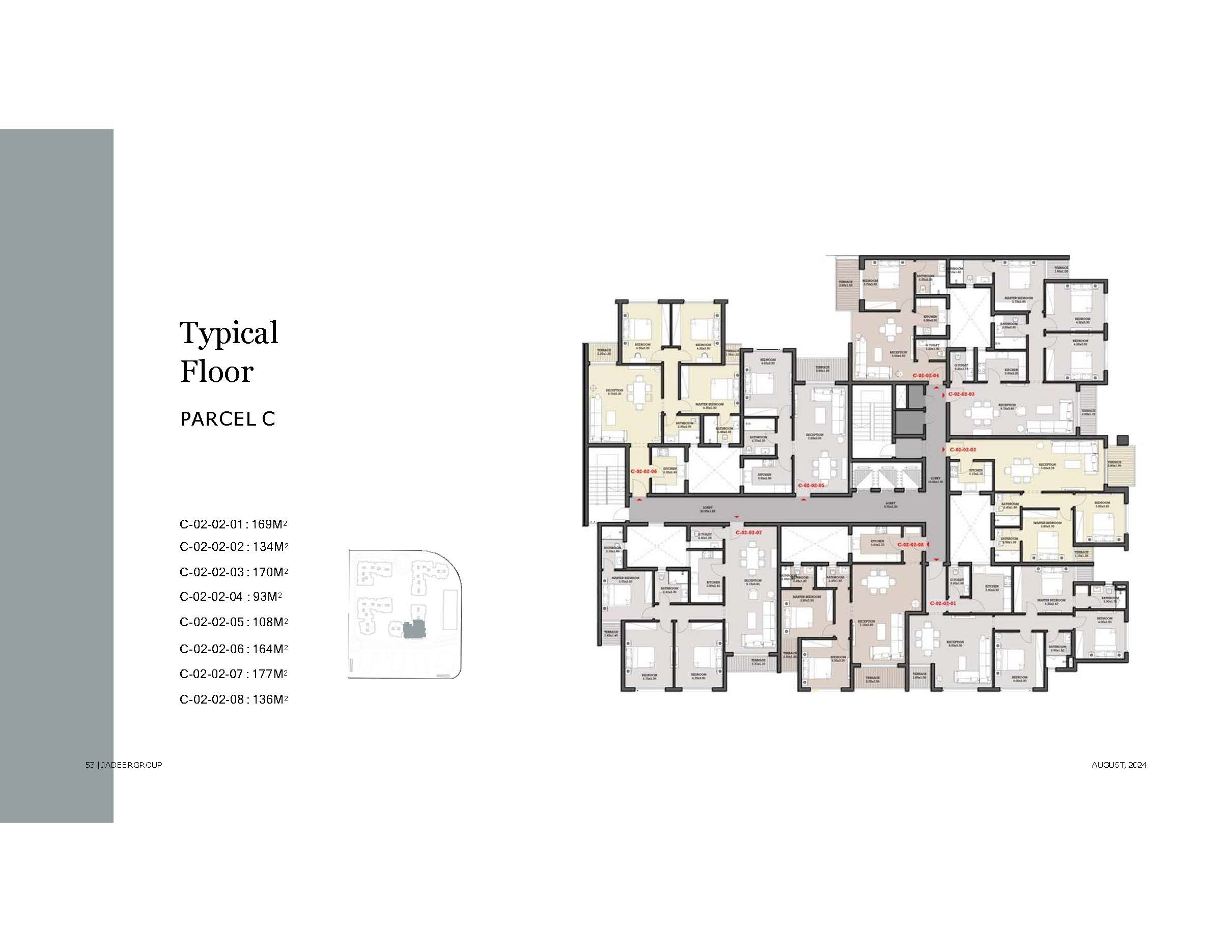 Floor Plan - Garnet Residence New Cairo Compound Jadeer Group