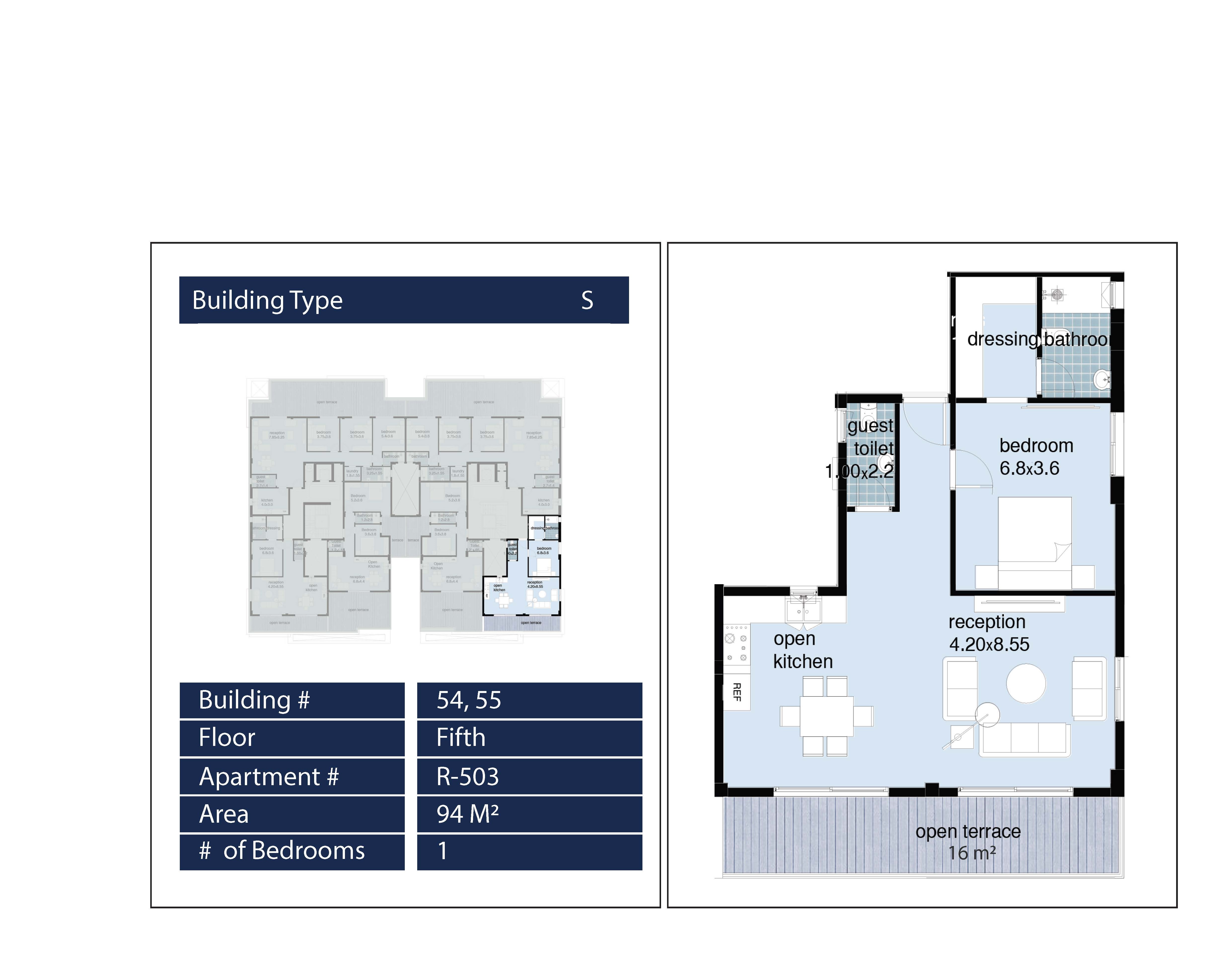Floor Plan - Moon Residence New Cairo Compound El Marasem Development