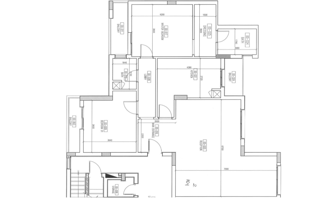 Floor Plan - W Signature New Cairo Compound Water Way Development