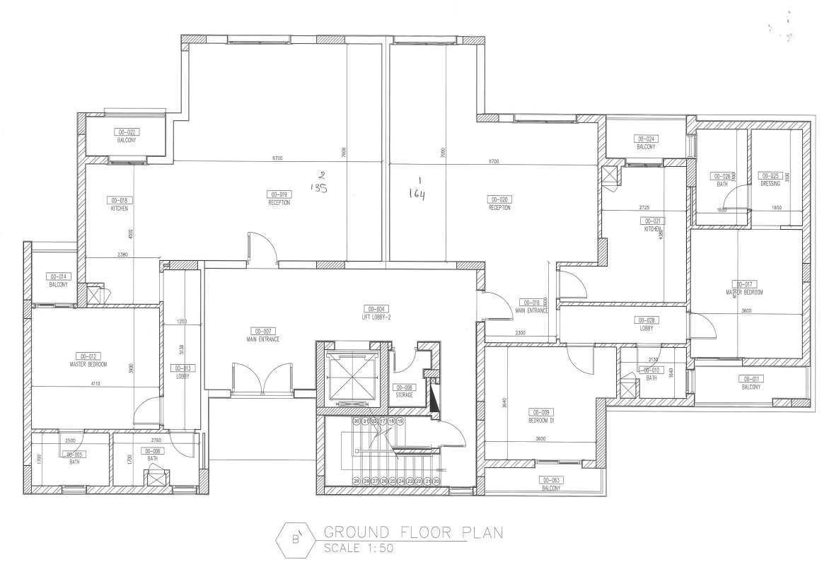Floor Plan - W Signature New Cairo Compound Water Way Development