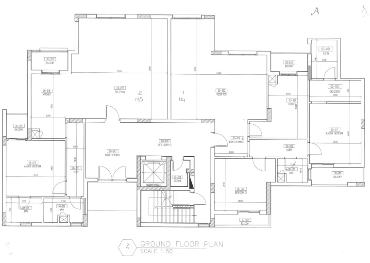 Floor Plan - W Signature New Cairo Compound Water Way Development