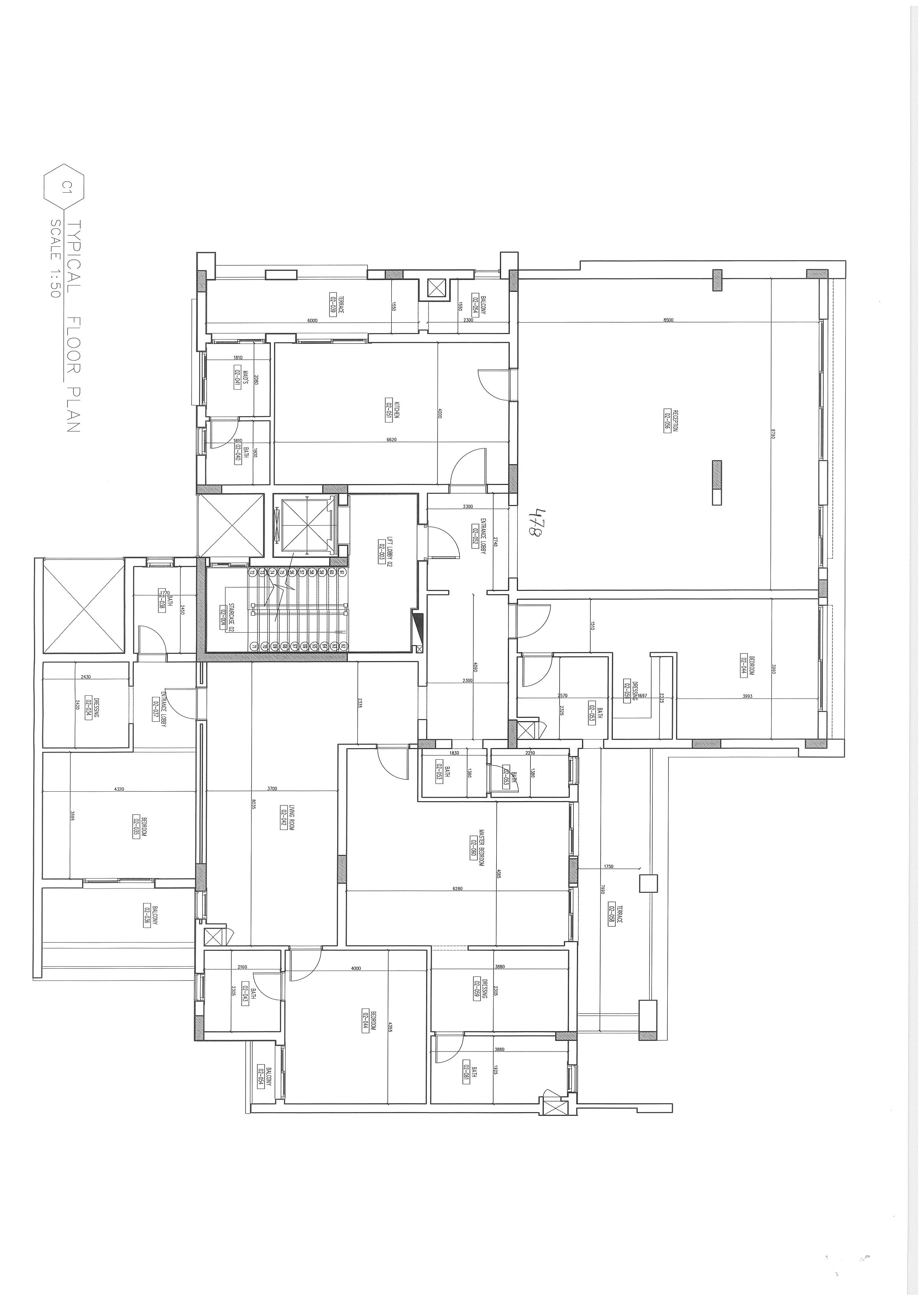 Floor Plan - كمبوند دبليو سيجنتشر التجمع الخامس واتر واي العقارية - W Signature New Cairo Compound