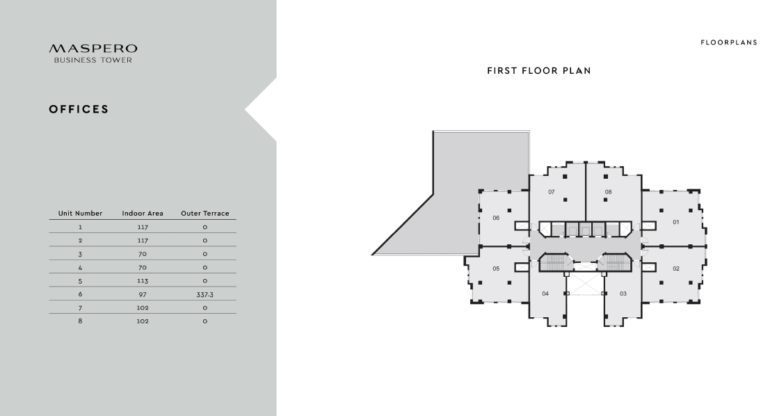 Floor Plan - ماسبيرو نايل هايتس