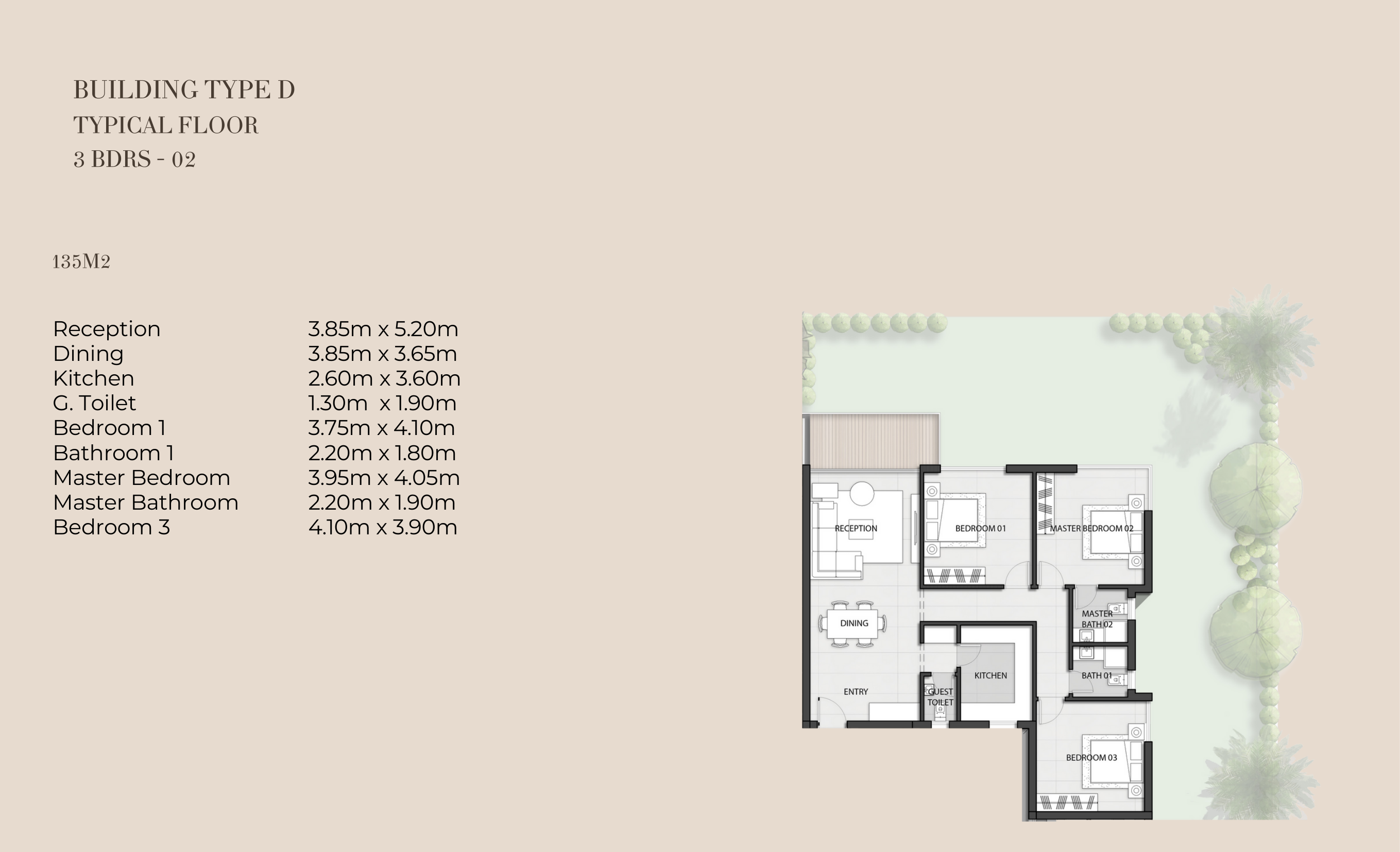 Floor Plan - The Crest New Cairo Compound Il Cazar Development