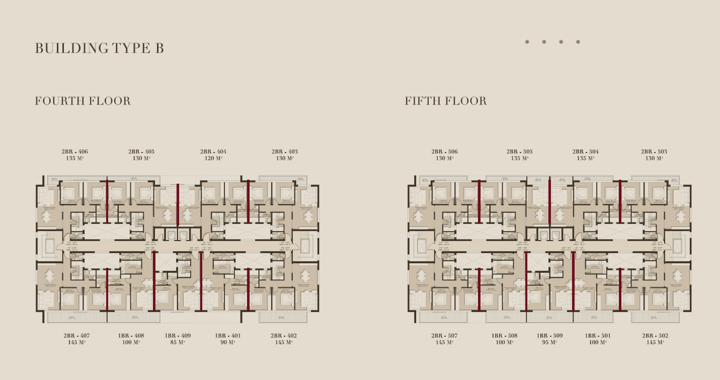 Floor Plan - The Crest New Cairo Compound Il Cazar Development