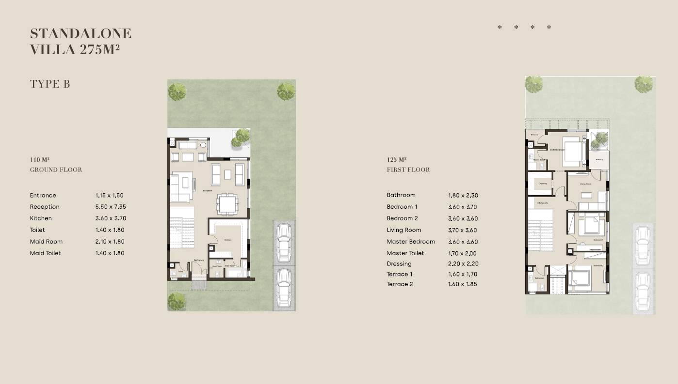 Floor Plan - The Crest New Cairo Compound Il Cazar Development
