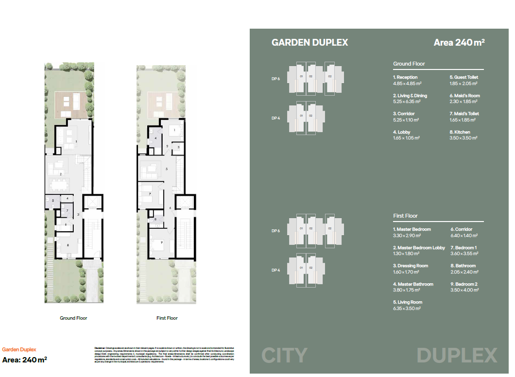 Floor Plan - Ivoire East New Cairo Compound PRE Development