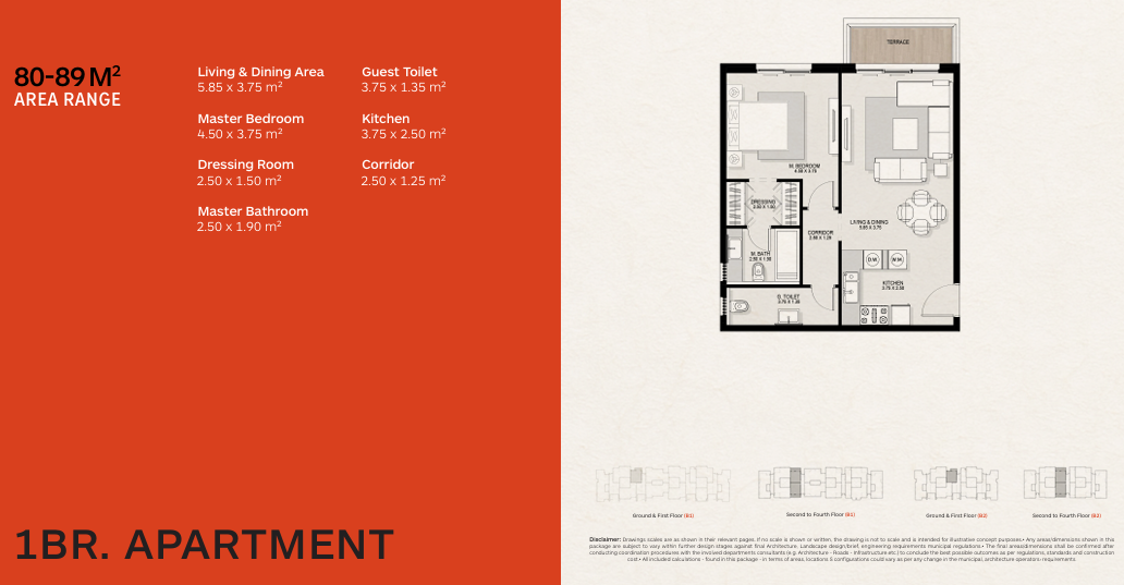 Plan 5 - Ivoire East New Cairo Compound PRE Development