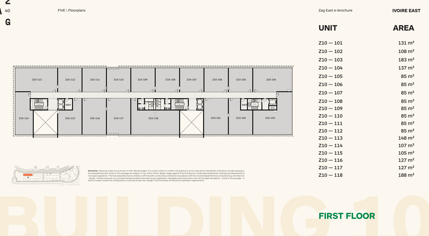 Plan 3 - Ivoire East New Cairo Compound PRE Development