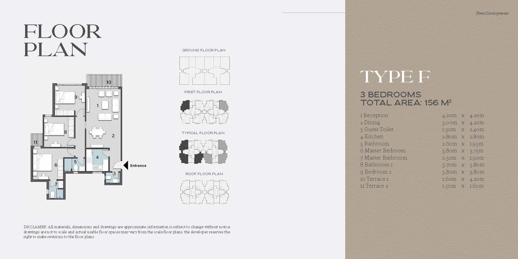 Floor Plan - كمبوند أفيلين التجمع الخامس تايمز للتطوير العقاري -  Avelin New Cairo Compound