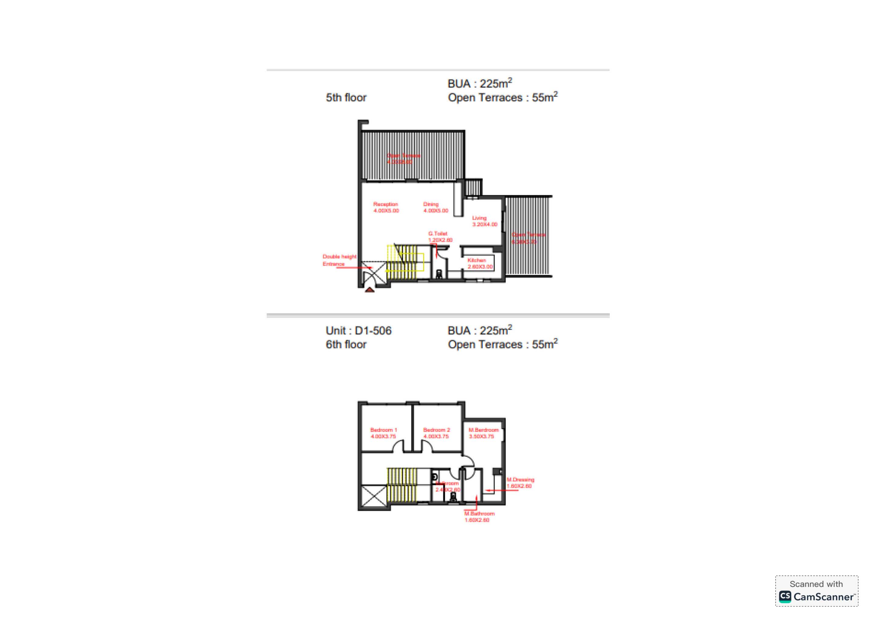 Floor Plan - كمبوند أفيلين التجمع الخامس تايمز للتطوير العقاري -  Avelin New Cairo Compound