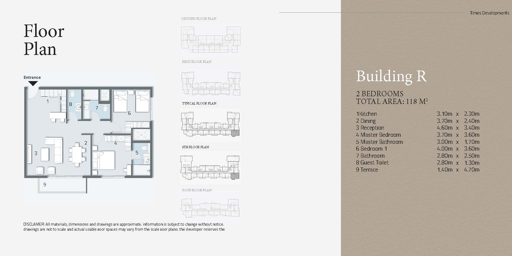 Floor Plan - Avelin New Cairo Compound Times Development