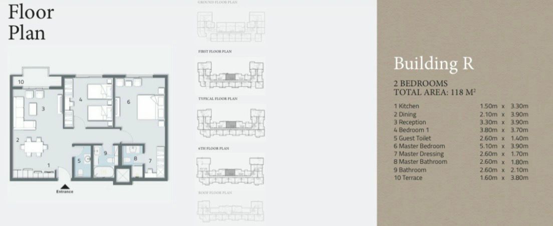 Floor Plan - Avelin New Cairo Compound Times Development