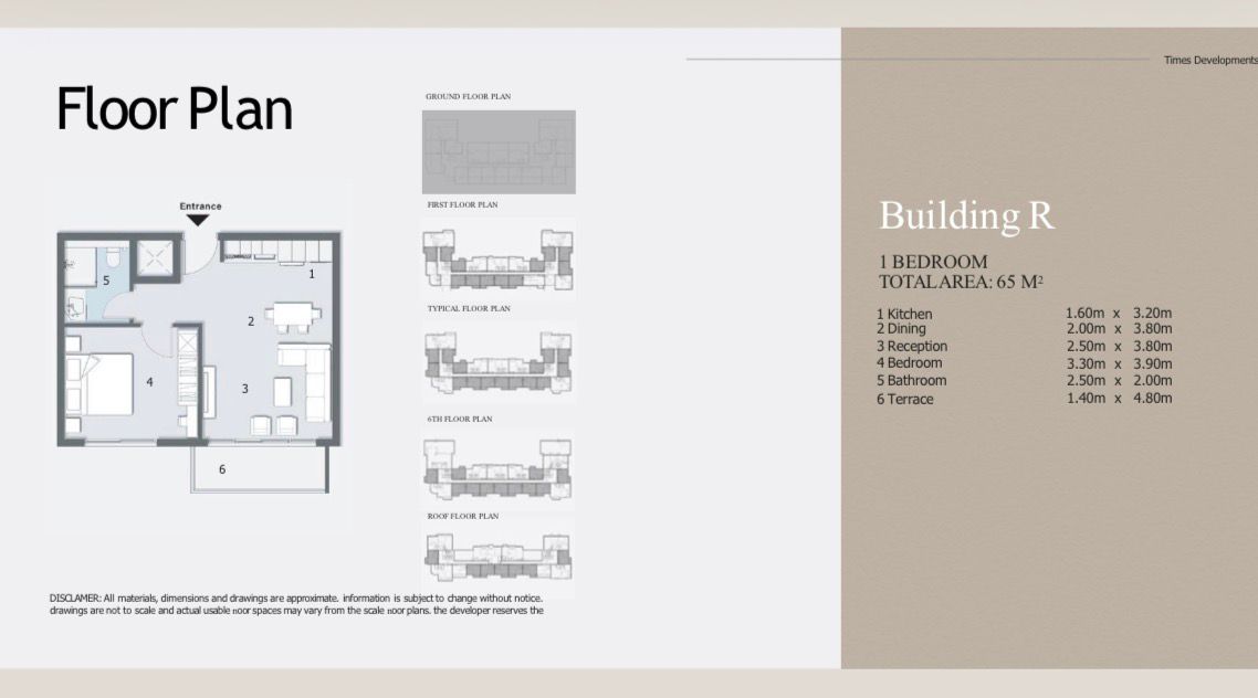Floor Plan - Avelin New Cairo Compound Times Development