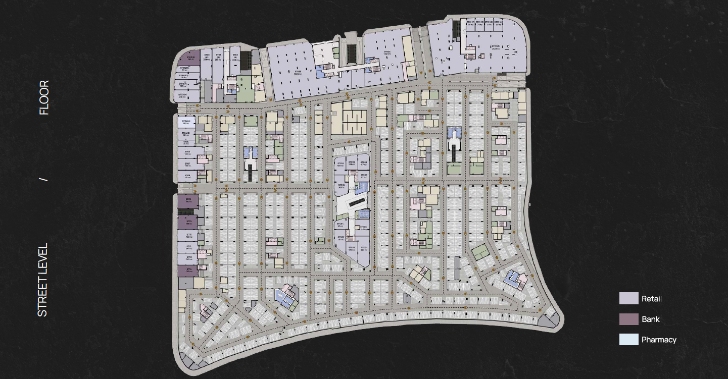 Floor Plan - Moray New Cairo Mall Main Marks Development