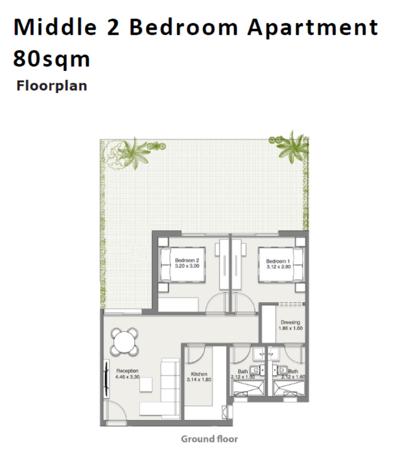 Floor Plan - At East Mostakbal City Compound Al Ahly Sabbour