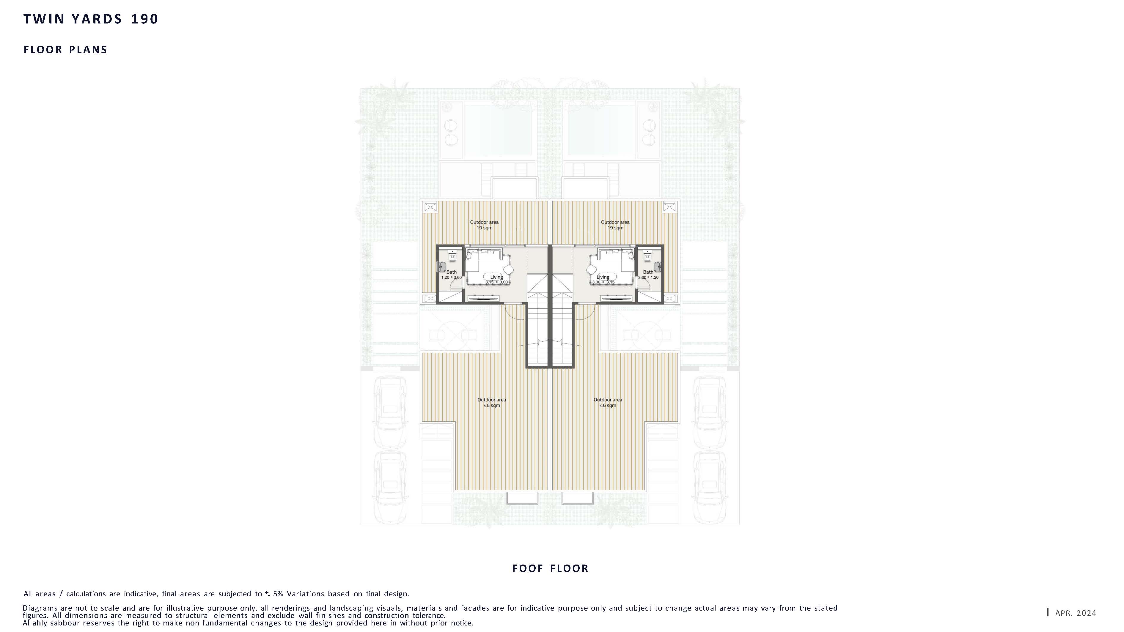Floor Plan - At East Mostakbal City Compound Al Ahly Sabbour