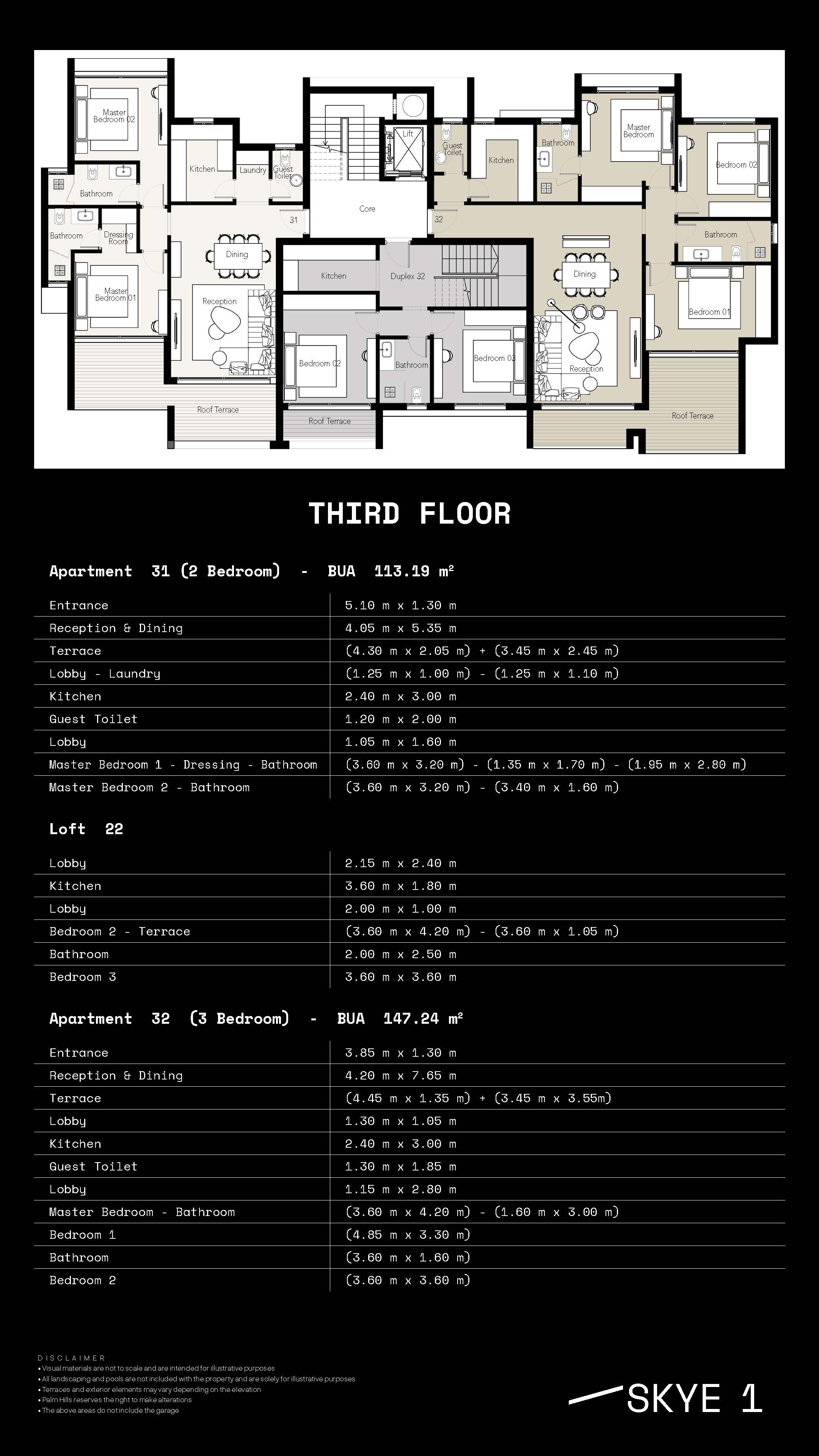 Floor Plan - PX Palm Hills October Compound