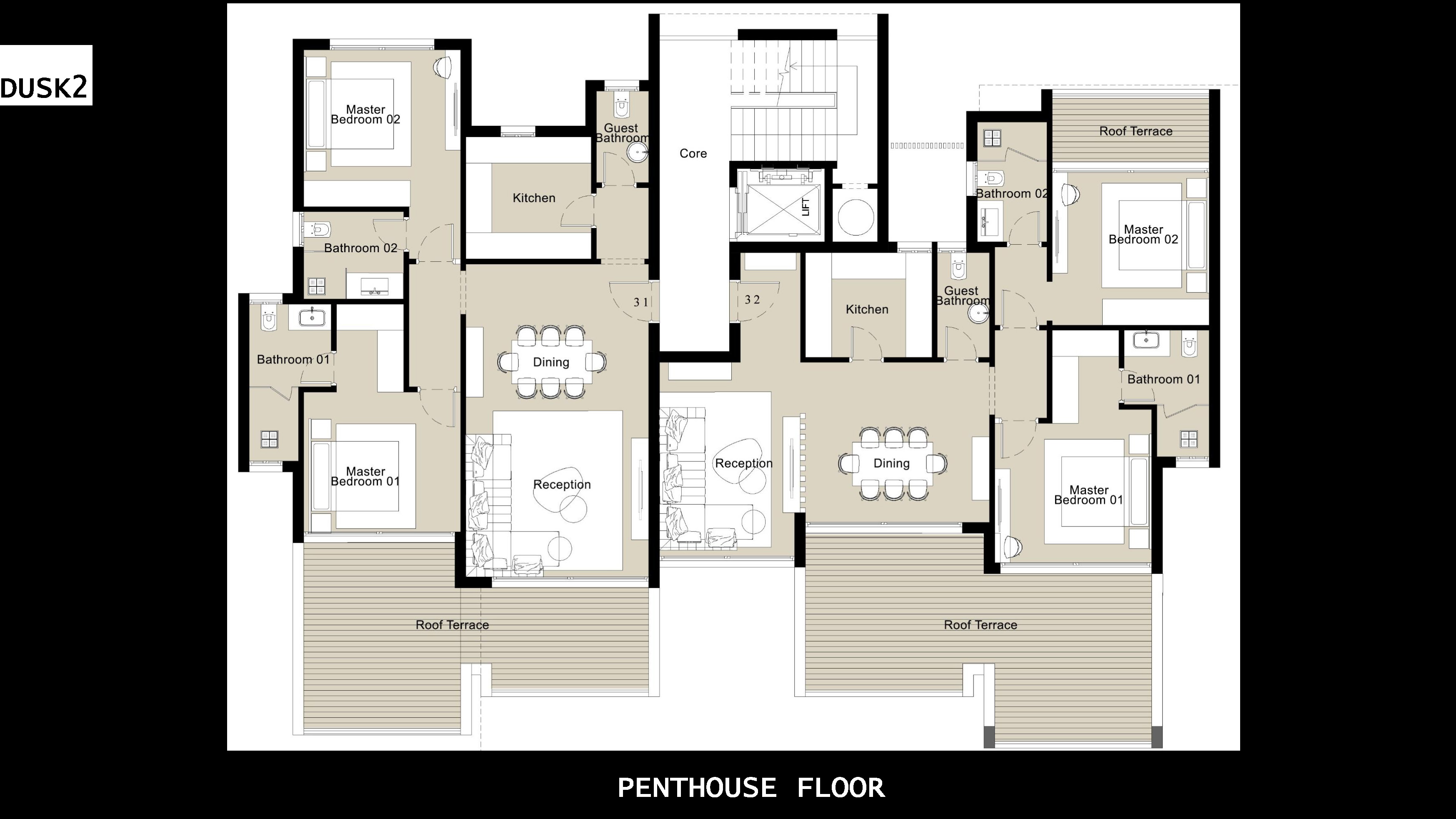 Floor Plan - PX Palm Hills October Compound