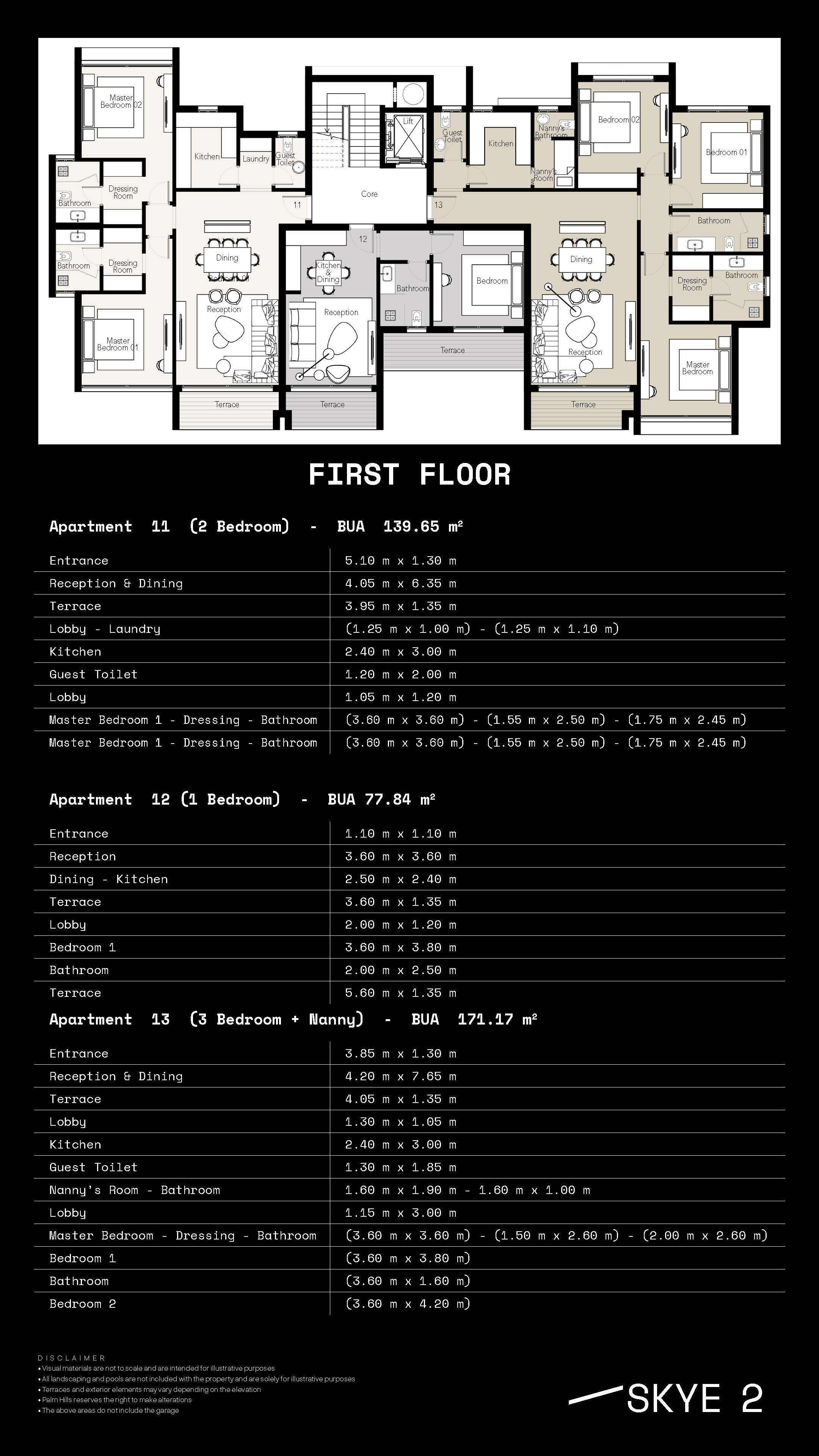 Floor Plan - PX Palm Hills October Compound