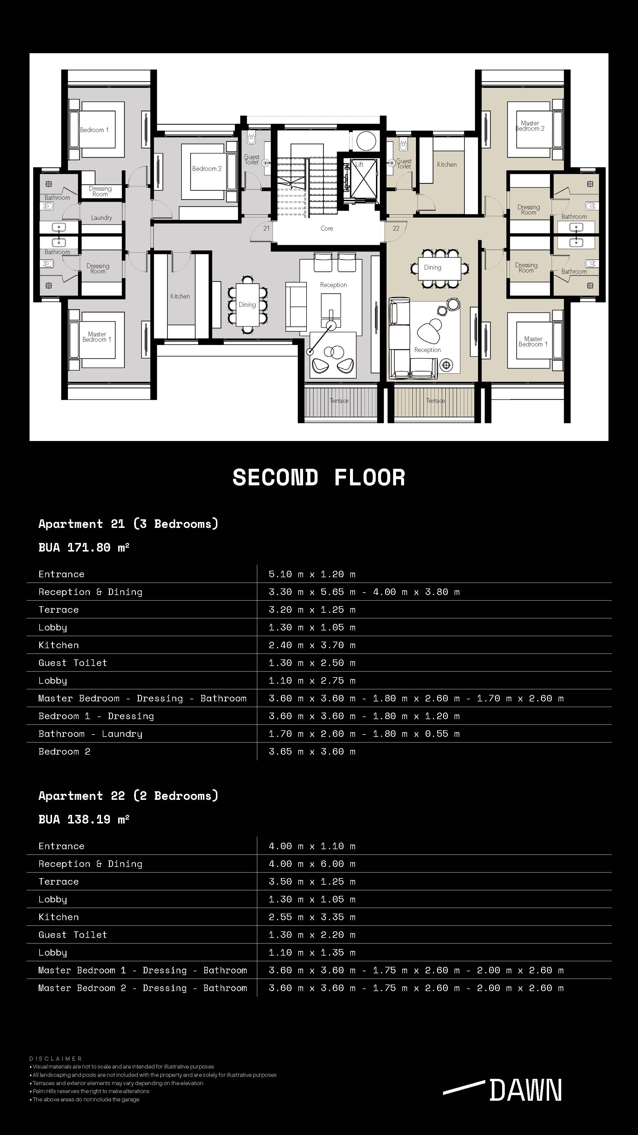 Floor Plan - PX Palm Hills October Compound
