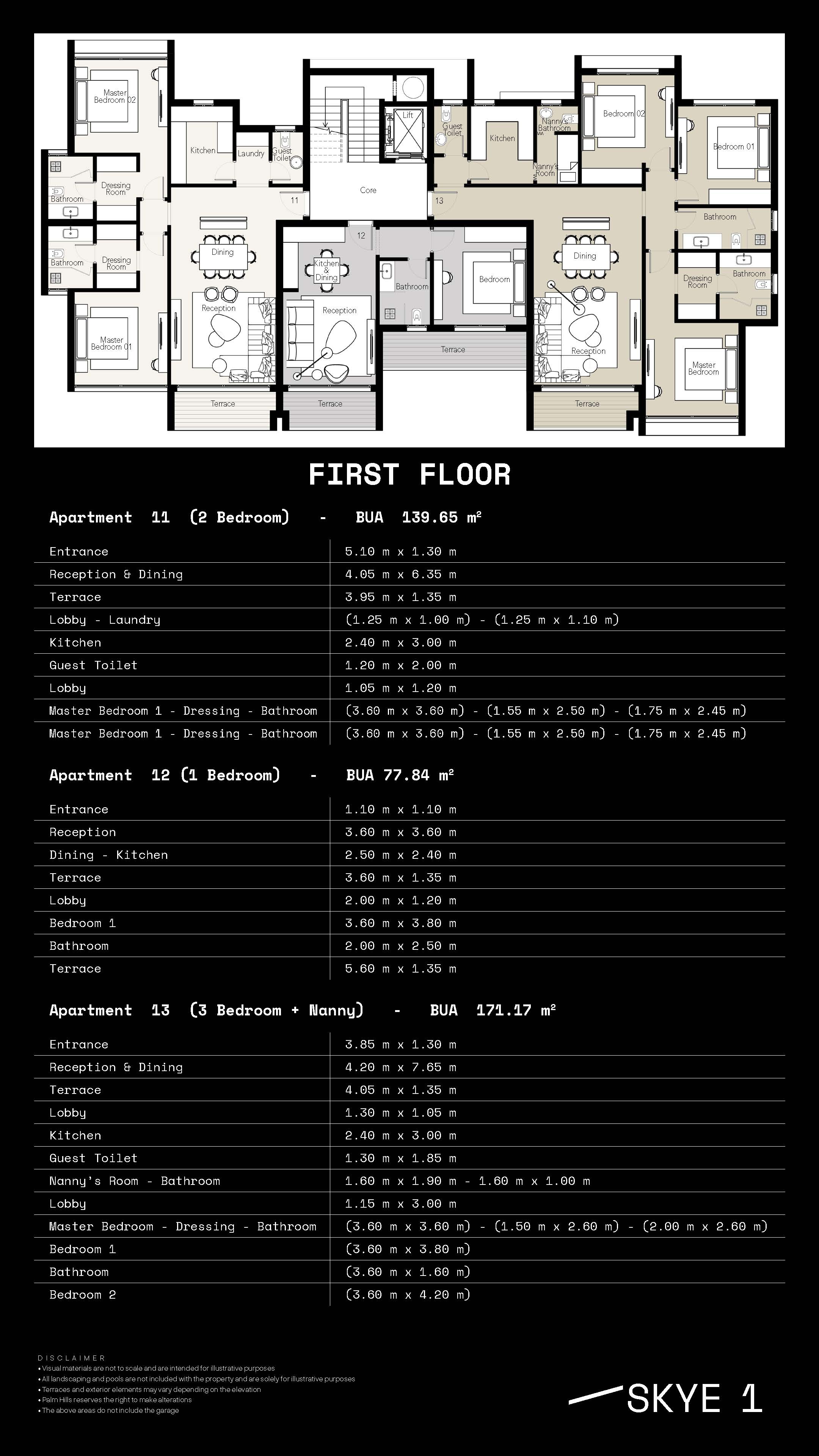 Floor Plan - PX Palm Hills October Compound