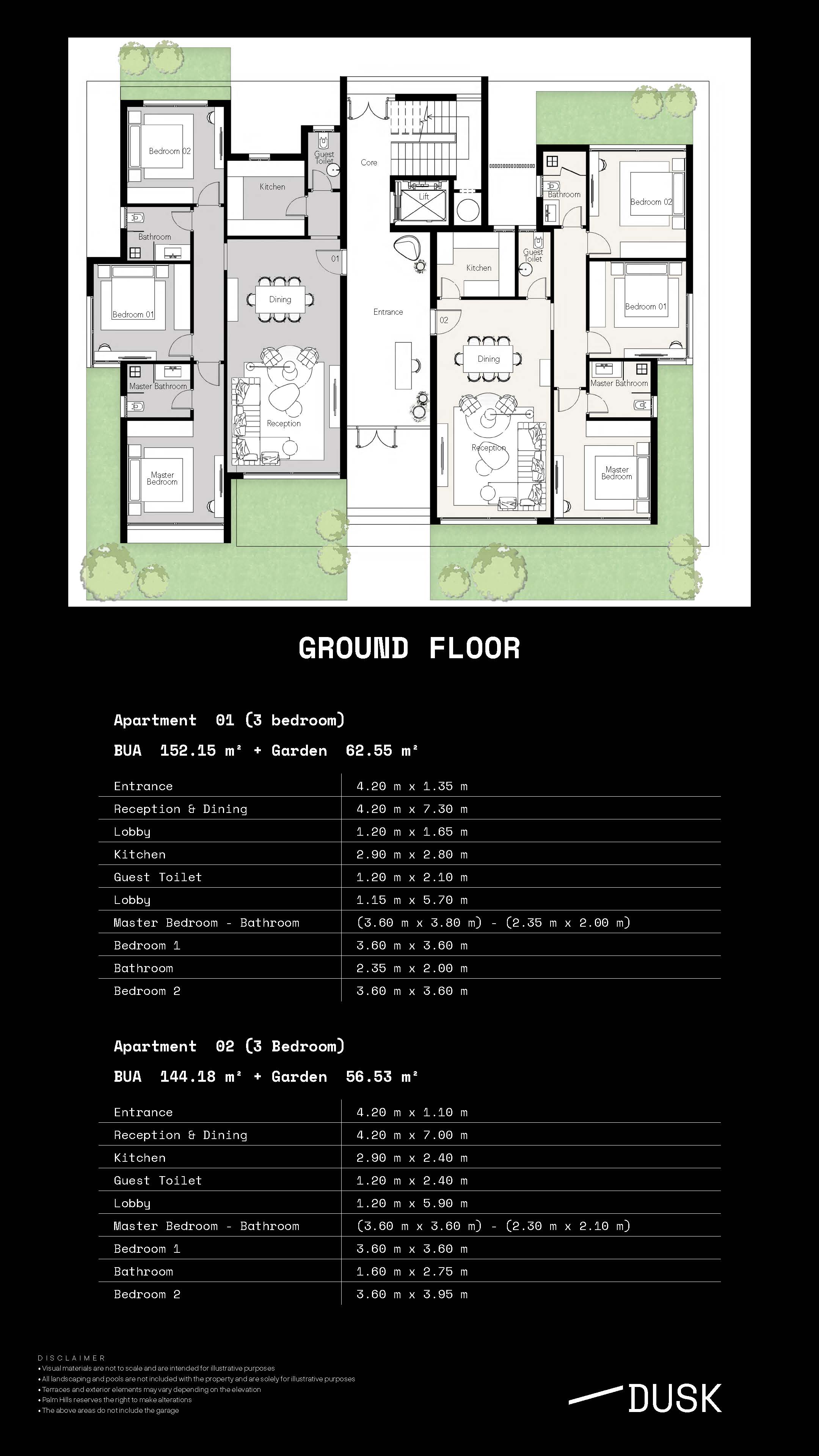 Floor Plan - PX Palm Hills October Compound