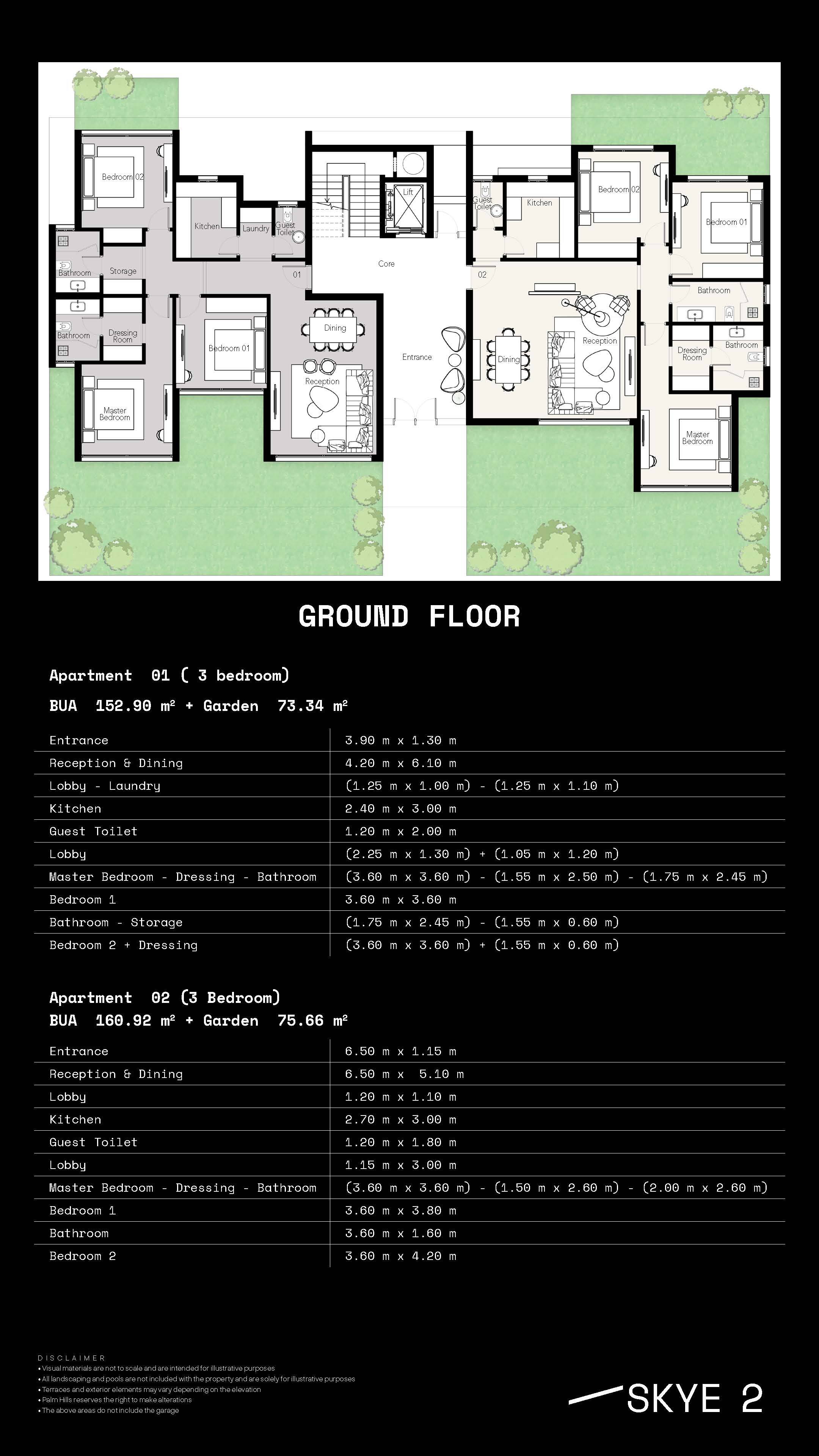 Floor Plan - PX Palm Hills October Compound