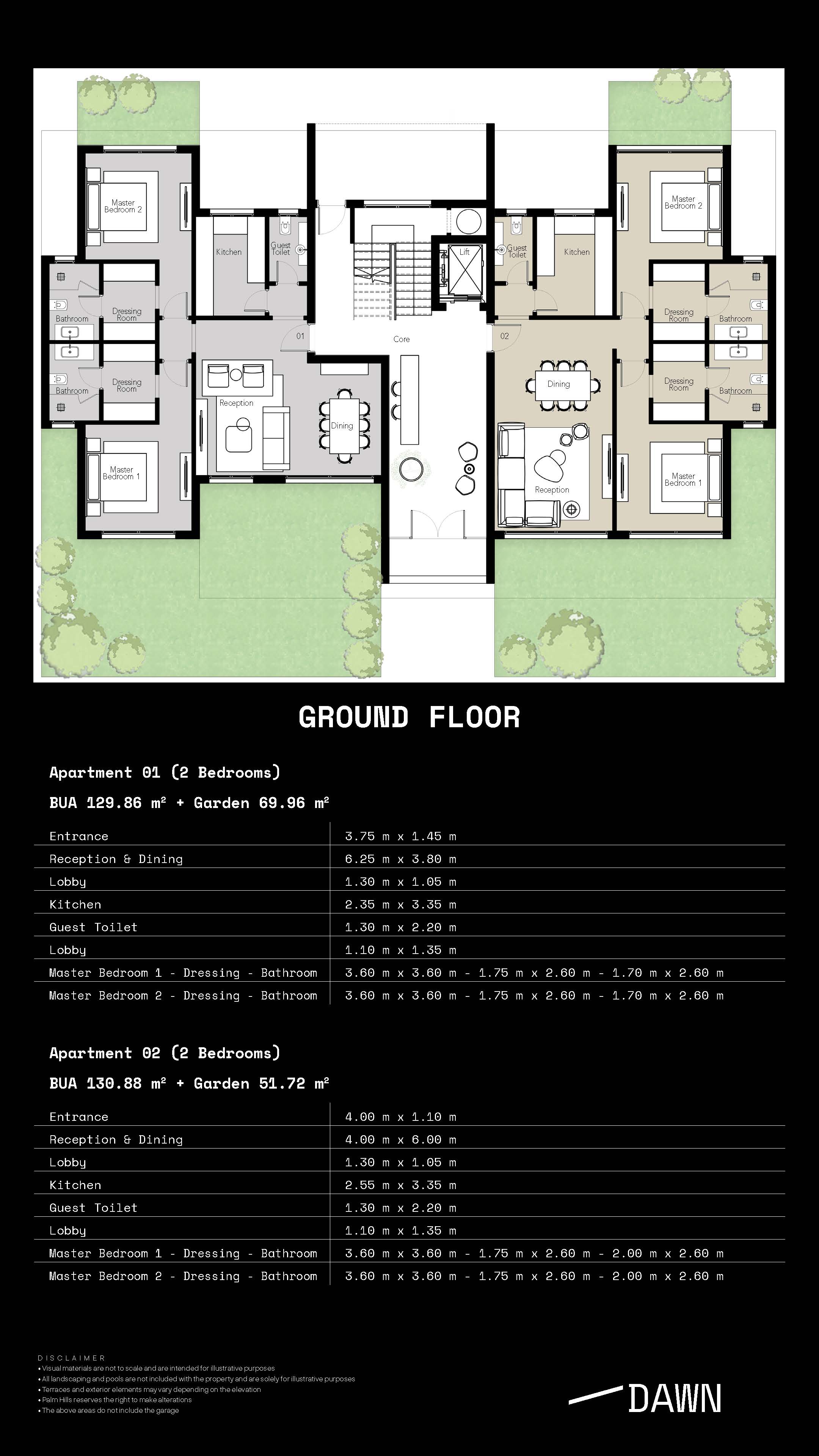 Floor Plan - PX Palm Hills October Compound