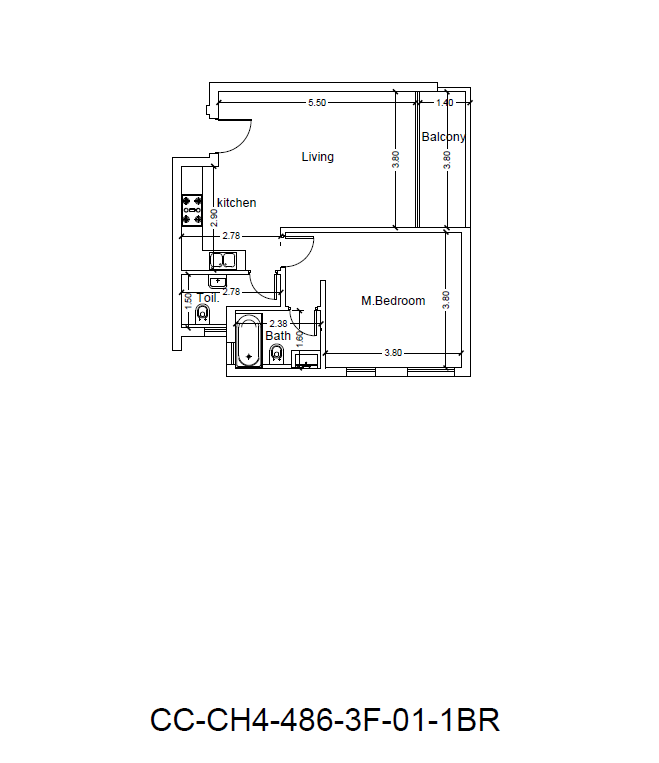 Floor Plan - كمبوند إيدج التجمع الخامس ذا أرك للتطوير العقاري - Edge New Cairo Compound