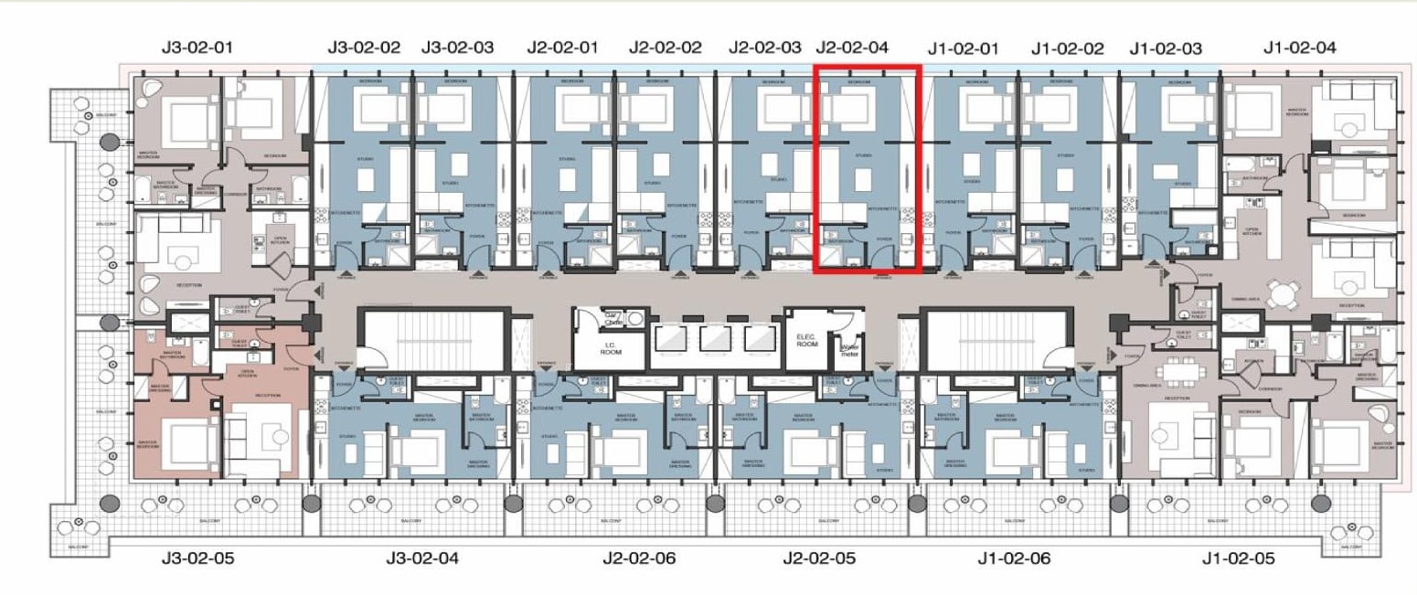 Floor Plan - كمبوند إيدج التجمع الخامس ذا أرك للتطوير العقاري - Edge New Cairo Compound