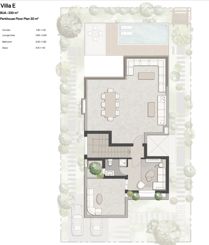 Floor Plan - كمبوند ايفر القاهرة الجديدة كريد للتطوير العقاري - Ever New Cairo Compound