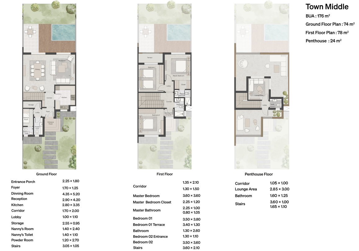Plan 32 - Ever New Cairo Compound Cred Development