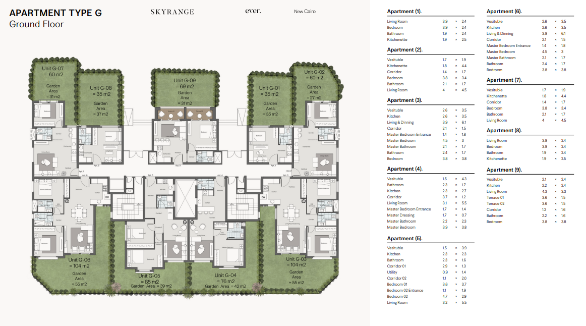 Plan 24 - Ever New Cairo Compound Cred Development