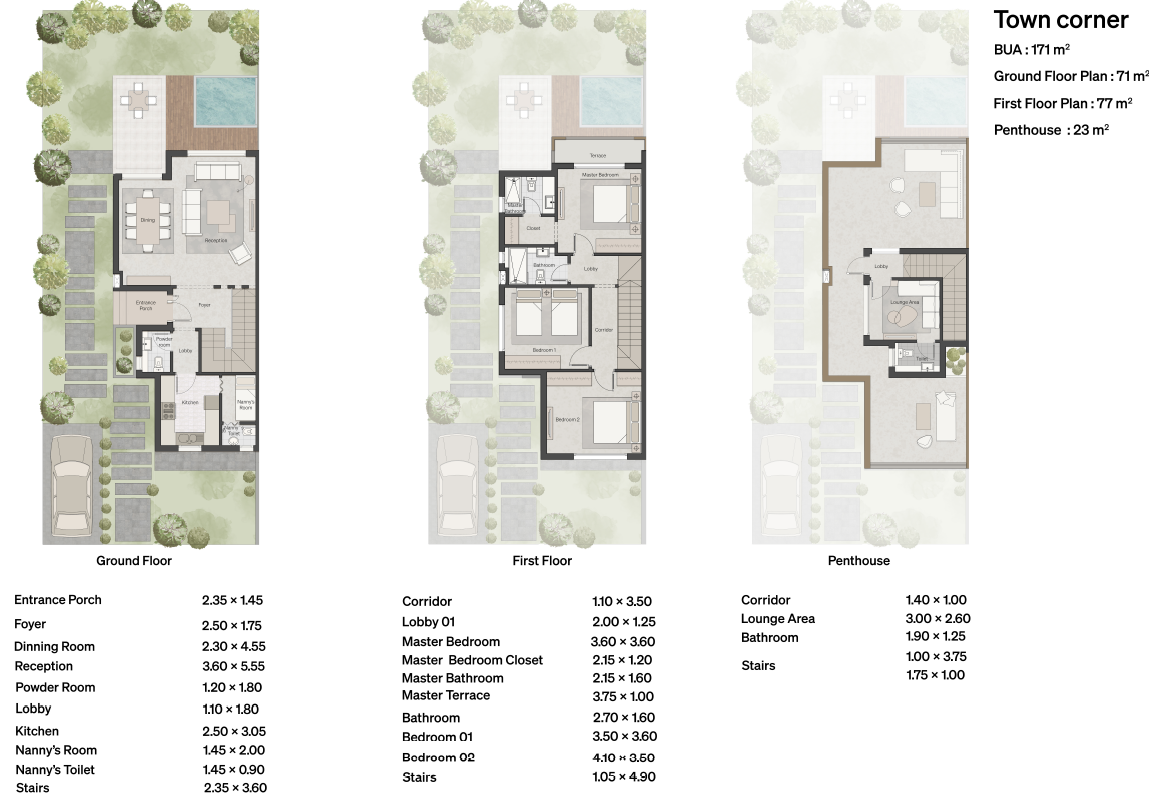 Plan 33 - Ever New Cairo Compound Cred Development