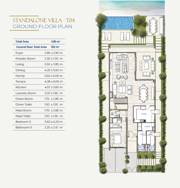 Floor Plan - قرية ساوث ميد ايجيبت الساحل الشمالي طلعت مصطفى جروب - South Med Egypt North Coast Village